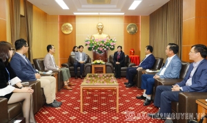 省委书记同志会见太原三星领导